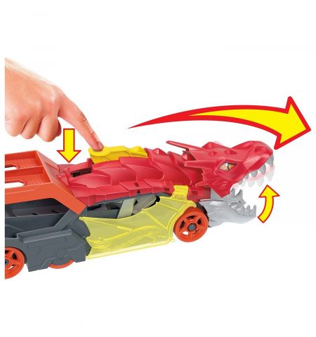 Hot Wheels GTK42 Игровой набор Dragon Launch Transporter