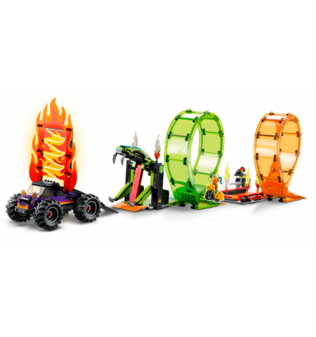 Lego City 60339 Конструктор Трюковая арена Двойная петля Lego City 60339 Конструктор Трюковая арена Двойная петля