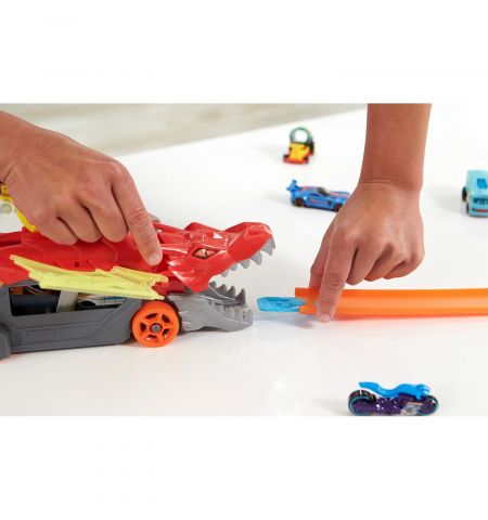 Hot Wheels GTK42 Игровой набор Dragon Launch Transporter