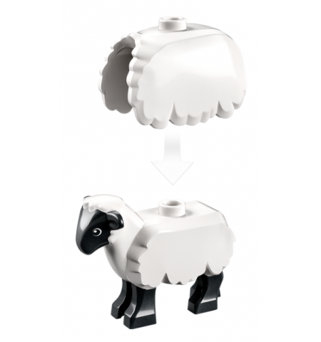 Lego City 60346 Конструктор Ферма и амбар с животными