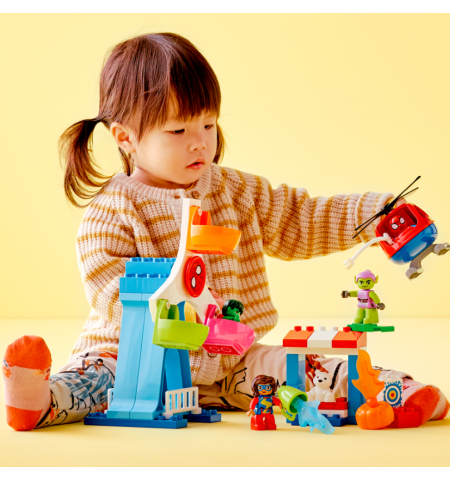 Lego Duplo 10963 Конструктор Человек-Паук и его друзья Приключения В Луна-парке