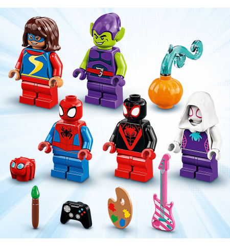 Lego Marvel Spidey and His Amazing Friends 10784 Конструктор Spider-Man Webquarters Hangout Lego Marvel Spidey and His Amazing Friends 10784 Конструктор Spider-Man Webquarters Hangout