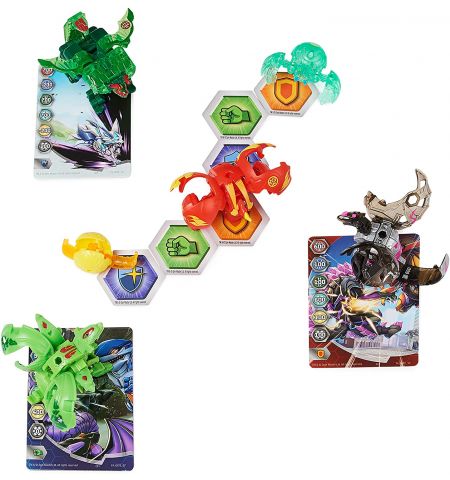 Bakugan 6063759 Игровой набор Pachet Starter 2, 4 S4 Bakugan 6063759 Игровой набор Pachet Starter 2, 4 S4