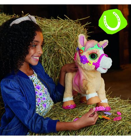 FurReal Friends F4395 Интерактивная игрушка Cinnamon My Stylin&#x27; Pony - cump?ra ?n Chi?in?u, Moldova - UNO.md