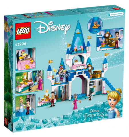 Lego Disney Princess 43206 Конструктор Замок Золушки Lego Disney Princess 43206 Конструктор Замок Золушки
