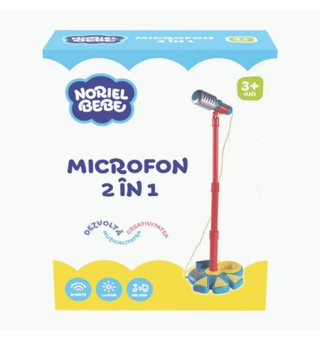 Noriel INT6993 Игрушка Микрофон 2 в 1 Noriel INT6993 Игрушка Микрофон 2 в 1