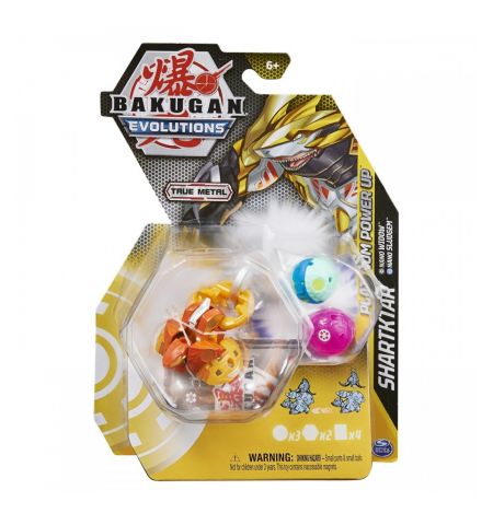 Bakugan 6063394 Игровой набор Platinum PowerUp S4 Bakugan 6063394 Игровой набор Platinum PowerUp S4