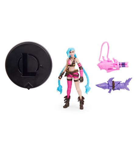 Spin Master 6062258 Фигурка коллекционная League of Legends Jinx Spin Master 6062258 Фигурка коллекционная League of Legends Jinx