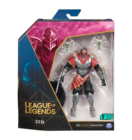 Spin Master 6062261 Фигурка коллекционная League of Legends Zed Spin Master 6062261 Фигурка коллекционная League of Legends Zed
