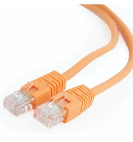 Patch cord Cablexpert PP12-2M/O, CAT5e UTP, 2m, Portocaliu