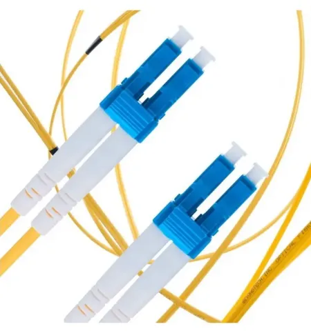 Fiber optic patch cords, singlemode Duplex LC-LC, 1m