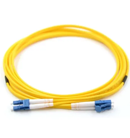 Fiber optic patch cords, singlemode Duplex LC-LC, 2m