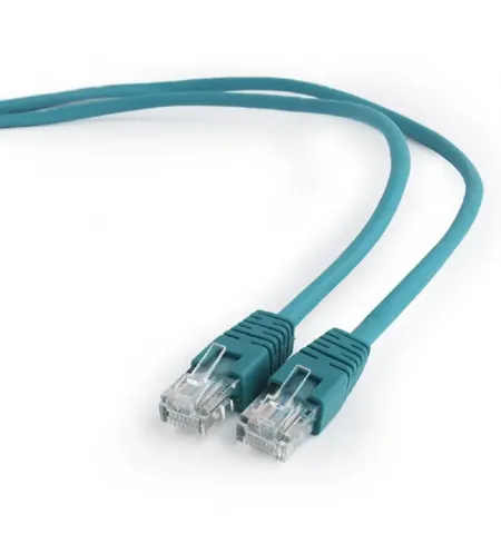 Patch cord Cablexpert PP12-1M/G, CAT5e UTP, 1m, Verde