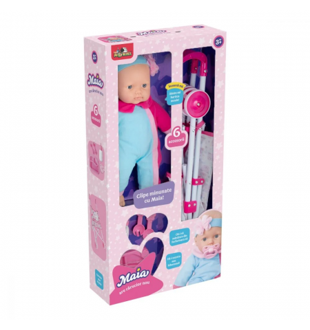 Noriel INT6344 Кукла Maia Are Carucior Nou Noriel INT6344 Кукла Maia Are Carucior Nou