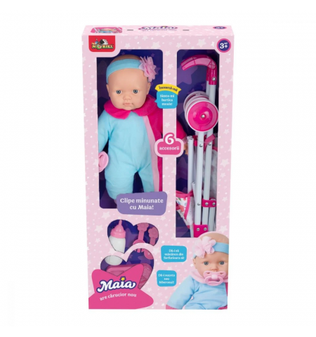 Noriel INT6344 Кукла Maia Are Carucior Nou Noriel INT6344 Кукла Maia Are Carucior Nou