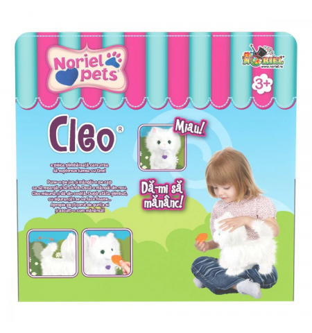 Noriel INT7037 Интерактивная игрушка Pisicuta Cleo