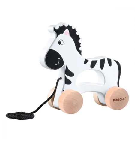 Noriel Bebe INT9048 Игрушка каталка Animalutul meu Zebra