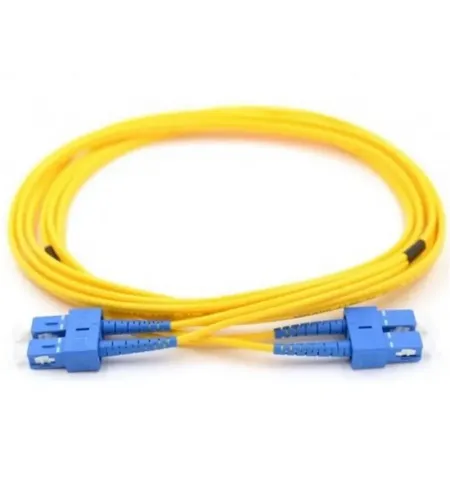 Fiber optic patch cords, singlemode Duplex SC-SC, 5m