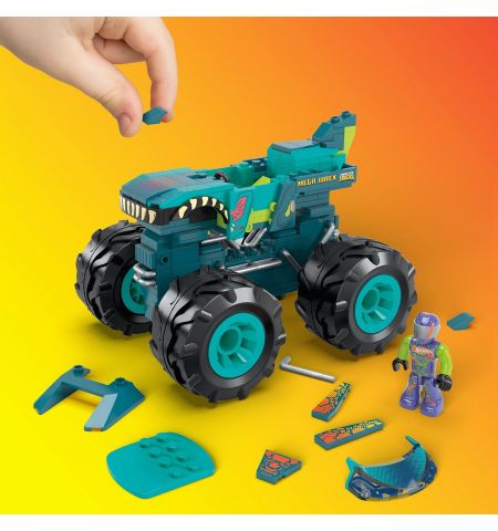 Hot Wheels HDJ95 Конструктор Mega Wrex Monster Truck Hot Wheels HDJ95 Конструктор Mega Wrex Monster Truck