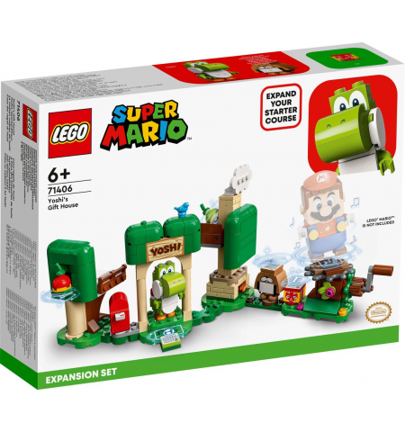 Lego Super Mario 71406 Конструктор Yoshi&#x27;s Gift House Expansion Set