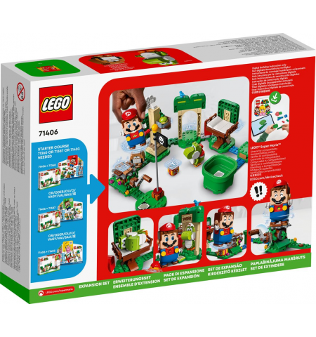 Lego Super Mario 71406 Конструктор Yoshi&#x27;s Gift House Expansion Set