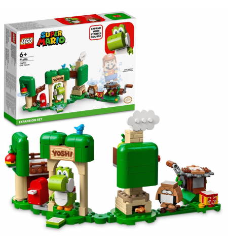 Lego Super Mario 71406 Конструктор Yoshi&#x27;s Gift House Expansion Set