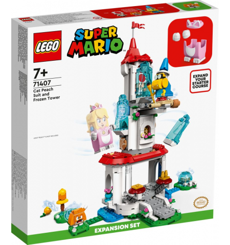 Lego Super Mario 71407 Конструктор Cat Peach Suit and Frozen Tower Expansion Set - cump?ra ?n Chi?in?u, Moldova - UNO.md