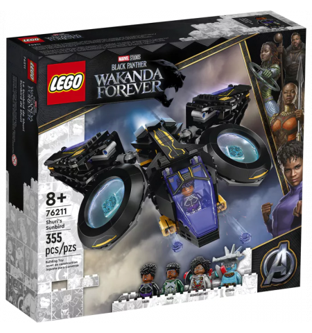 Lego Marvel Black Panther 76211 Конструктор Солнечная птица Шури Lego Marvel Black Panther 76211 Конструктор Солнечная птица Шури