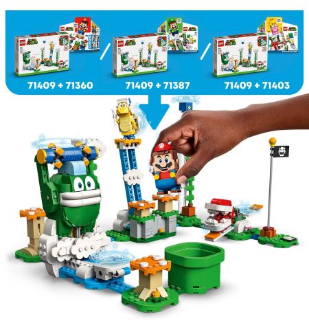 Lego Super Mario 71409 Конструктор Big Spike&#x27;s Cloudtop Challenge Expansion Set