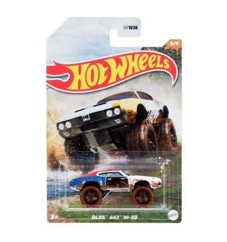 Hot Wheels HFW36 Машинка Mud Runners Hot Wheels HFW36 Машинка Mud Runners