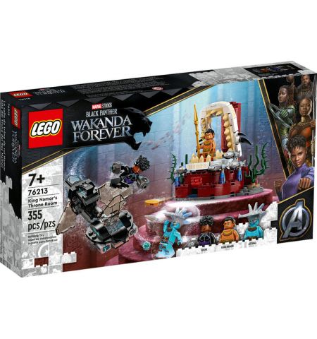 Lego Marvel Black Panther 76213 Конструктор Тронный зал короля Нэмора Lego Marvel Black Panther 76213 Конструктор Тронный зал короля Нэмора