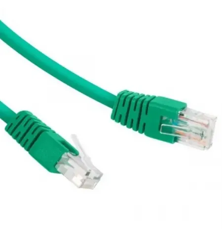 Patch cord Cablexpert PP12-0.25M/G, CAT5e UTP, 0,25m, Verde