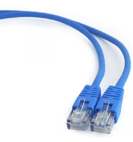 Patch cord Cablexpert PP12-5M/B, CAT5e UTP, 5m, Albastru