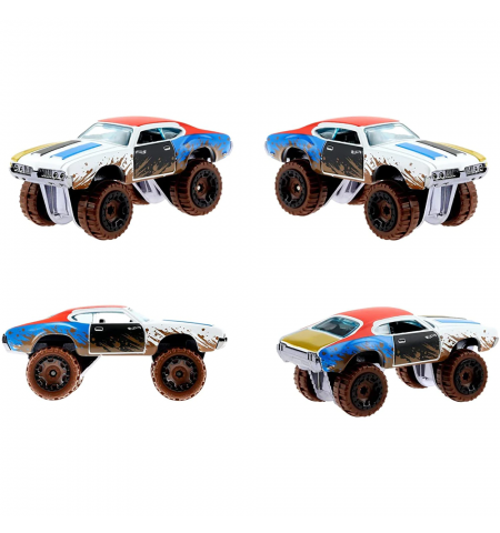 Hot Wheels HFW36 Машинка Mud Runners Hot Wheels HFW36 Машинка Mud Runners