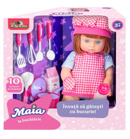 Noriel INT0878 Кукла Maia La Bucatarie