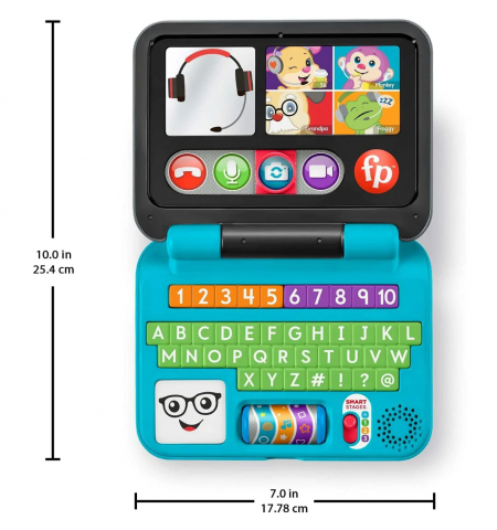Fisher Price HHH05 Интерактивная игрушка Ноутбук (рум.) Fisher Price HHH05 Интерактивная игрушка Ноутбук (рум.)