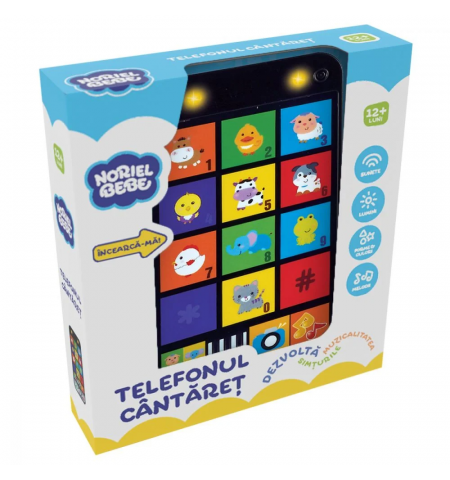 Noriel Bebe INT4173 Развивающая игрушка Telefonul cantaret Noriel Bebe INT4173 Развивающая игрушка Telefonul cantaret