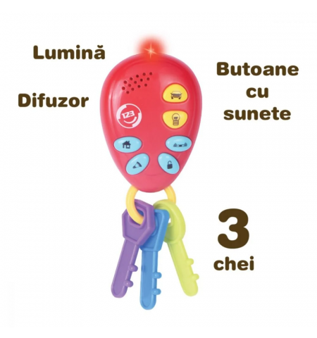 Noriel Bebe INT4180 Развивающая погремушка Chei de masina