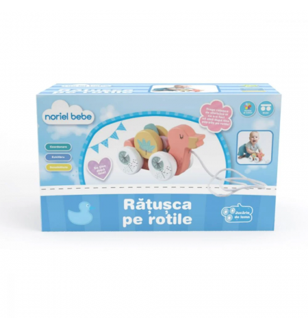 Noriel Bebe INT4586 Игрушка Ratusca pe Rotile Noriel Bebe INT4586 Игрушка Ratusca pe Rotile