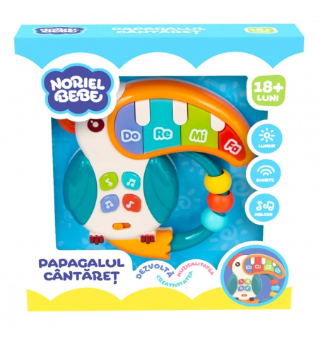 Noriel Bebe INT6108 Развивающая погремушка Papagalul Cantaret Noriel Bebe INT6108 Развивающая погремушка Papagalul Cantaret
