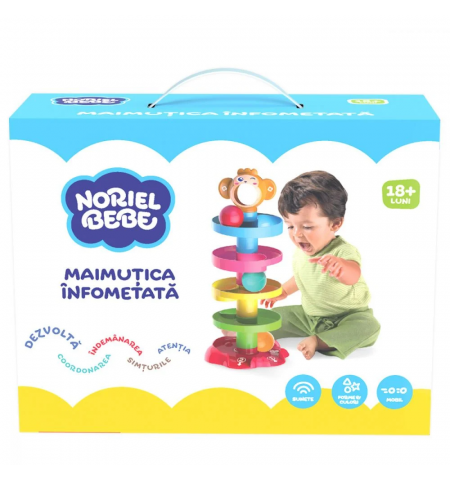 Noriel Bebe INT6221 Развивающая игрушка Turn cu Circuit maimutica Noriel Bebe INT6221 Развивающая игрушка Turn cu Circuit maimutica