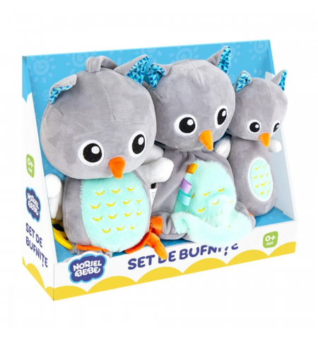Noriel Bebe INT6399 Погремушка Bufnite Prietenoase Albastre Noriel Bebe INT6399 Погремушка Bufnite Prietenoase Albastre
