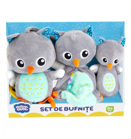 Noriel Bebe INT6399 Погремушка Bufnite Prietenoase Albastre Noriel Bebe INT6399 Погремушка Bufnite Prietenoase Albastre