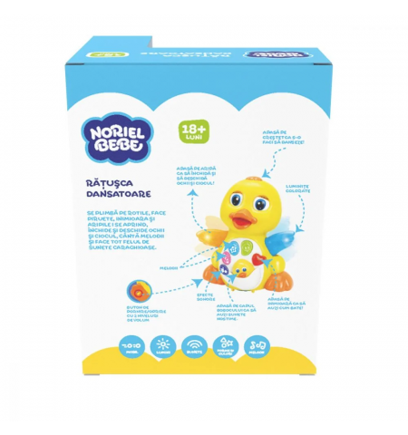 Noriel Bebe INT7625 Интерактивная игрушка Ratusca Dansatoare (ro) Noriel Bebe INT7625 Интерактивная игрушка Ratusca Dansatoare (ro)
