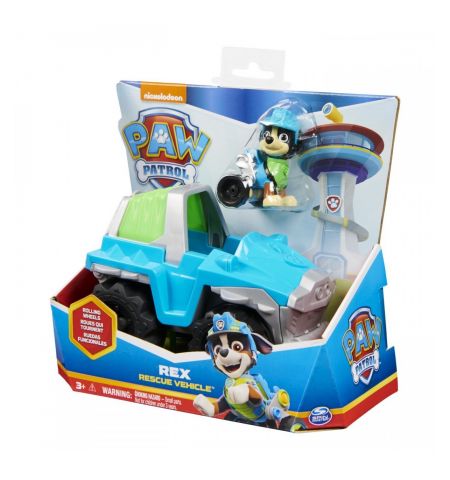 Spin Master 6063452 Игровой набор Paw Patrol Rex Rescue Vehicle Spin Master 6063452 Игровой набор Paw Patrol Rex Rescue Vehicle