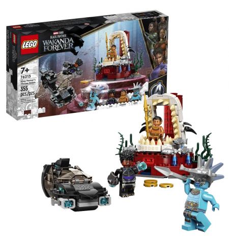 Lego Marvel Black Panther 76213 Конструктор Тронный зал короля Нэмора