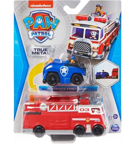 Spin Master 6063231 Игровой набор Paw Patrol True Metal Ultimate Firetruck Spin Master 6063231 Игровой набор Paw Patrol True Metal Ultimate Firetruck