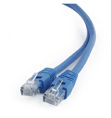 Patch cord Cablexpert PP6U-0.25M/B, Cat6 UTP, 0,25m, Albastru