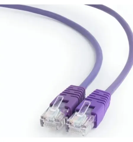 Patch cord Cablexpert PP12-0.5M/V, CAT5e UTP, 0,5m, Violet
