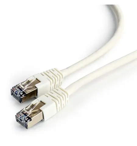 Patch cord Cablexpert PP6-0.5M/W, Cat6 FTP , 0,5m, Alb
